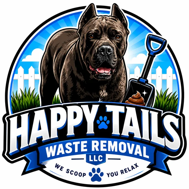 Happy Tails Waste Services Palmdale CA logo